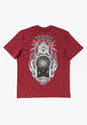 Supernatural Tee burgundy Vorderansicht