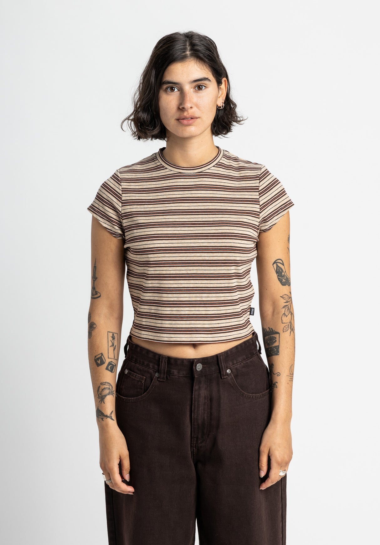 Simay cream-striped Rueckenansicht