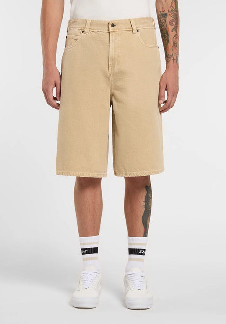 Dickies 958 13 Inch Loose Jeans-Short eucalyptus – Vorderansicht