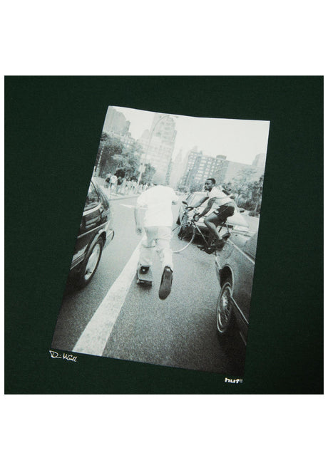 HUF Fight The Traffic T-Shirt forestgreen – Detailansicht 1