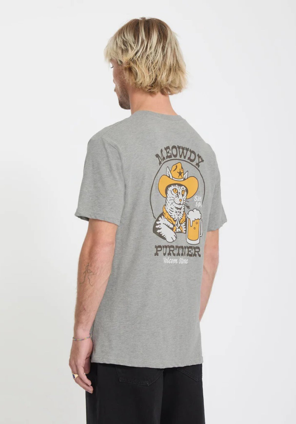 Meowdy HTH heathergrey Rueckenansicht