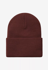 Acrylic Watch Hat amarone Rueckenansicht