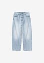Brandon Pant blueheavywornbleached Vorderansicht