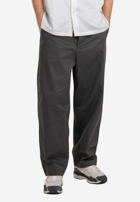 Reell Loose Flex Chino PC Chino- / Stoffhose vulcangrey – Vorderansicht