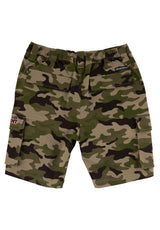 Groundwork Cargo Shorts camo Rueckenansicht