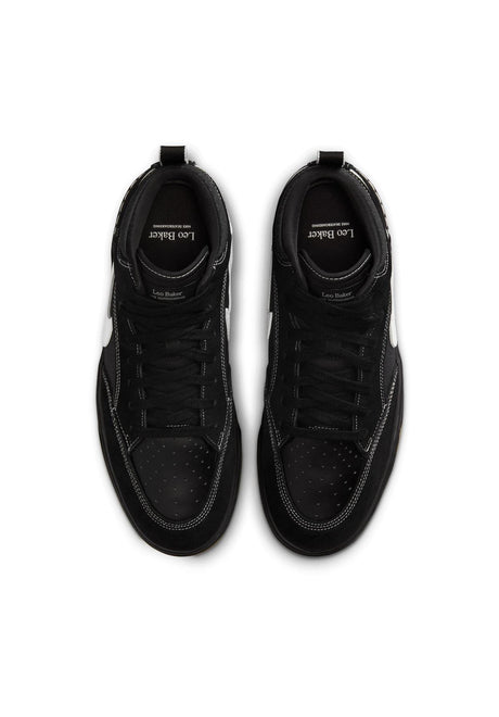 Nike SB React Leo Schuhe Jungs black-white-blackgum-lightbrown – Detailansicht 1