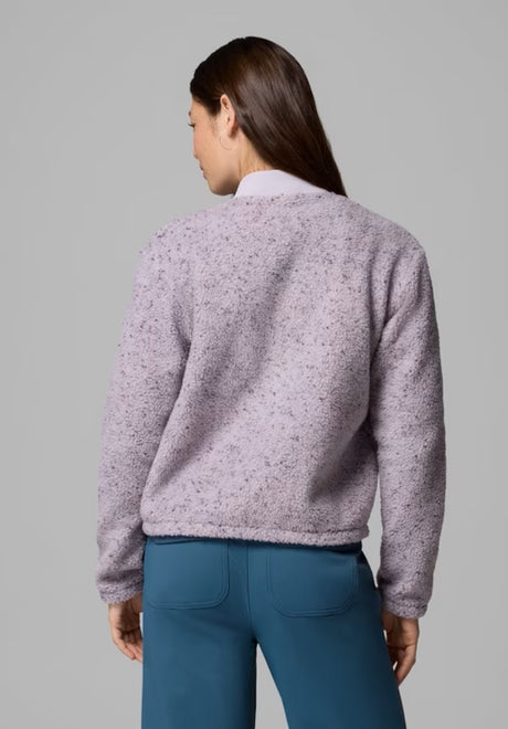 Stellar Path Fleece Bomber Full Zip lavenderpearl-shalepurple Rueckenansicht