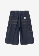 OG Double Knee Short (Long) bluerinsed Rueckenansicht