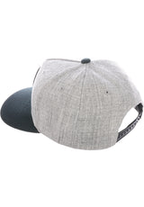 Crest C MP heathergrey-black Rueckenansicht