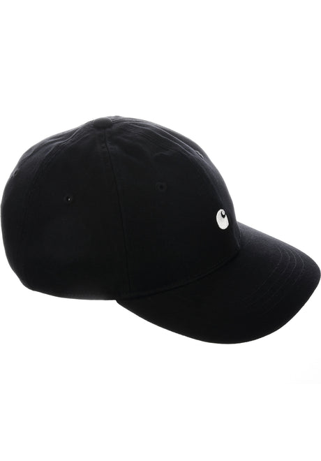 Madison Logo Cap black-white Closeup2