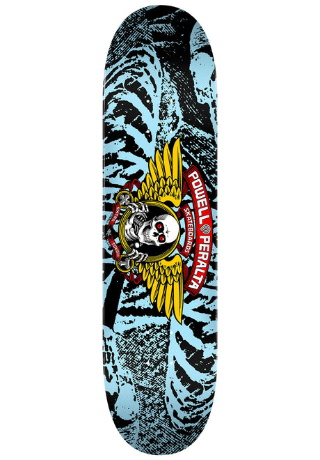 Winged Ripper Birch Mini black-lightblue Vorderansicht