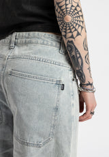 Alby-Baggy icegreywashed Oberansicht