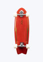 Pipe Power Surfing 32 Surfskate red Vorderansicht