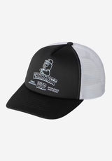 Sandwich Trucker Cap black Vorderansicht