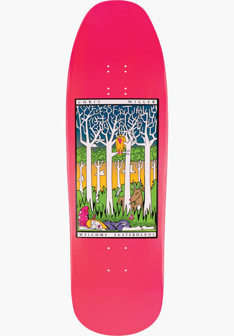 Love is Essential - Chris Miller Pro Model on Gaia hot pink dip Vorderansicht