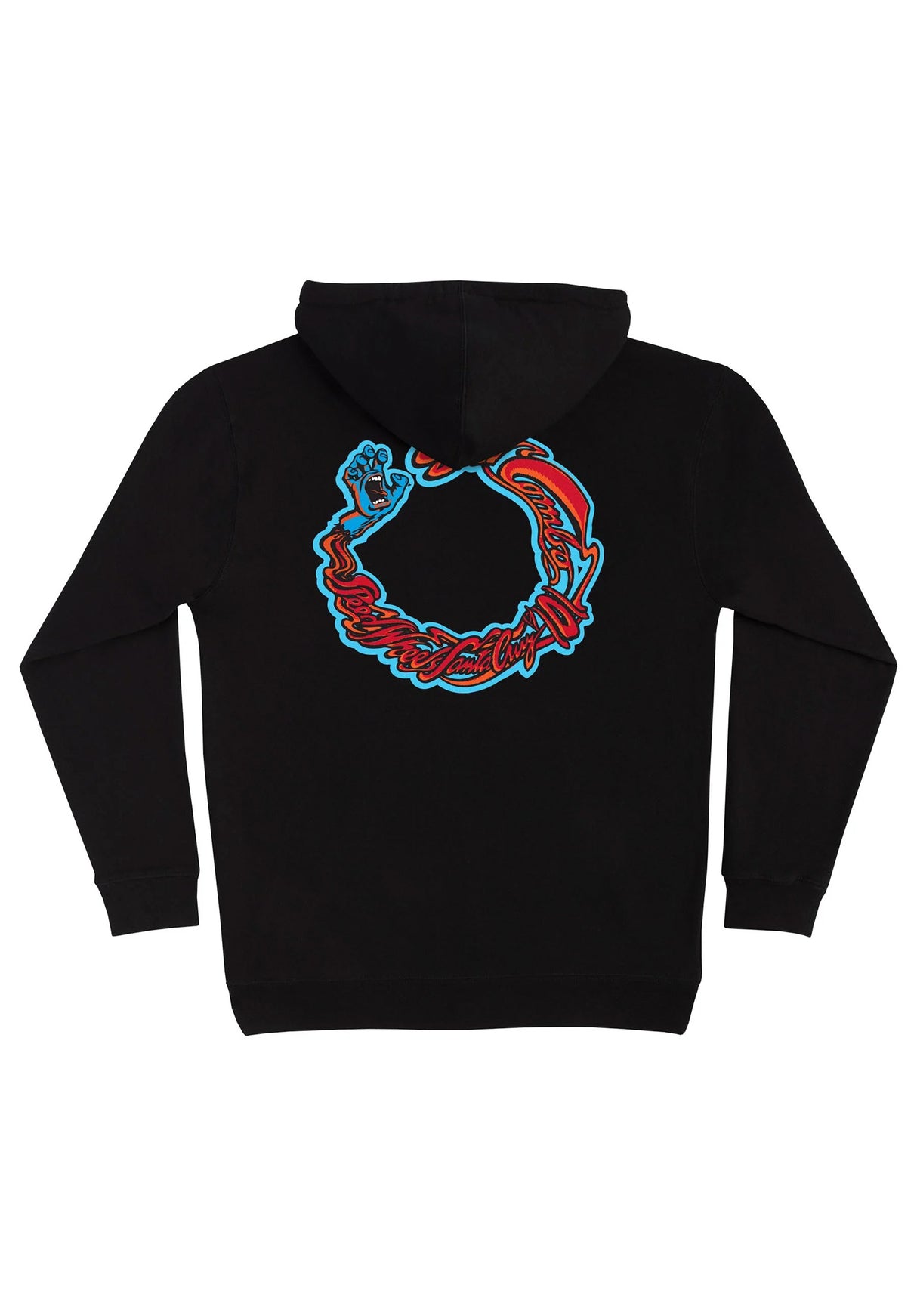 Speed Wheels Screaming Hand Heavyweight black Rueckenansicht