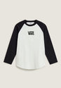 Core Raglan black Vorderansicht