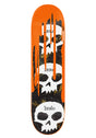 x Realtree 3 Skull With Blood orange Vorderansicht