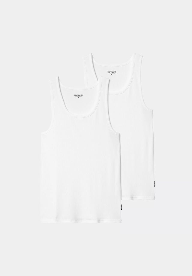 A-Shirt 2 Pack white2 Vorderansicht