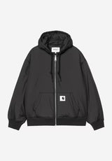 W' Hodded Gadd black Vorderansicht