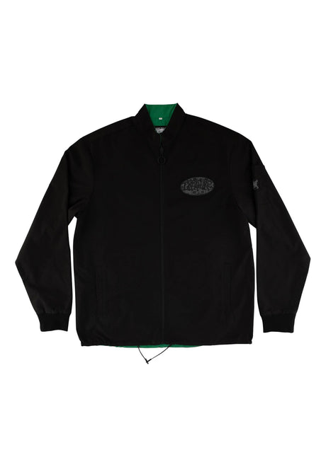 Crash and Burn Reversible black-green Vorderansicht