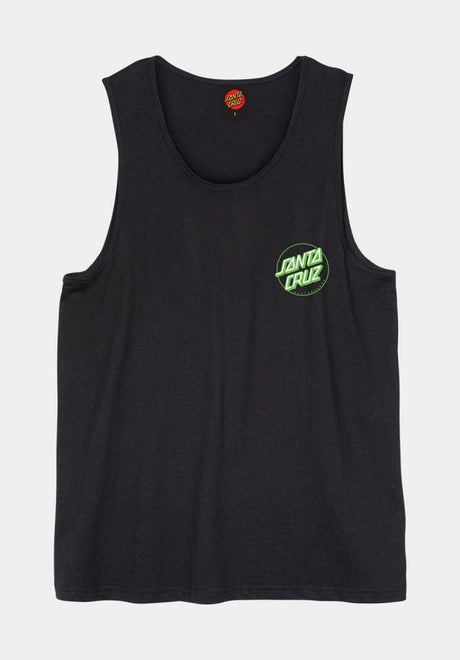 Partial Dot Vest black-mint Rueckenansicht