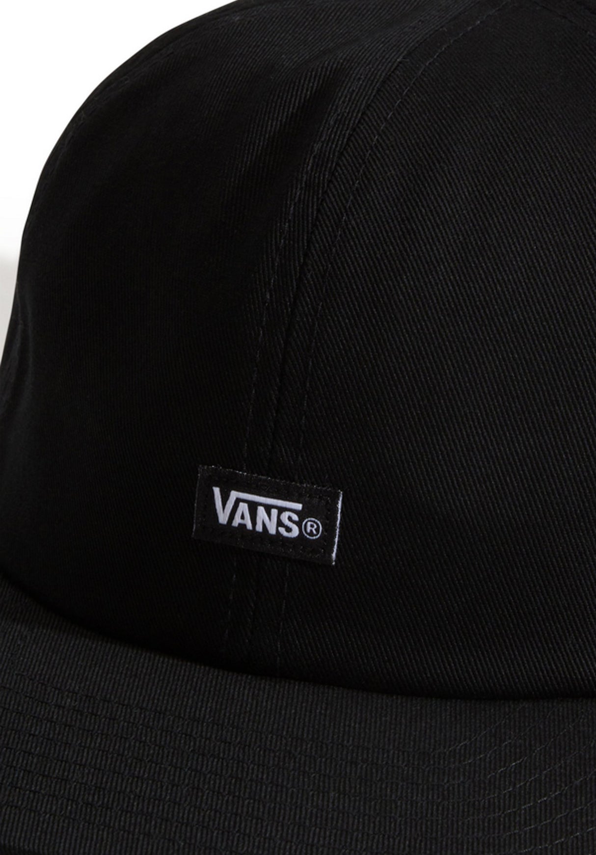 Cafe Vans Jockey black Closeup1