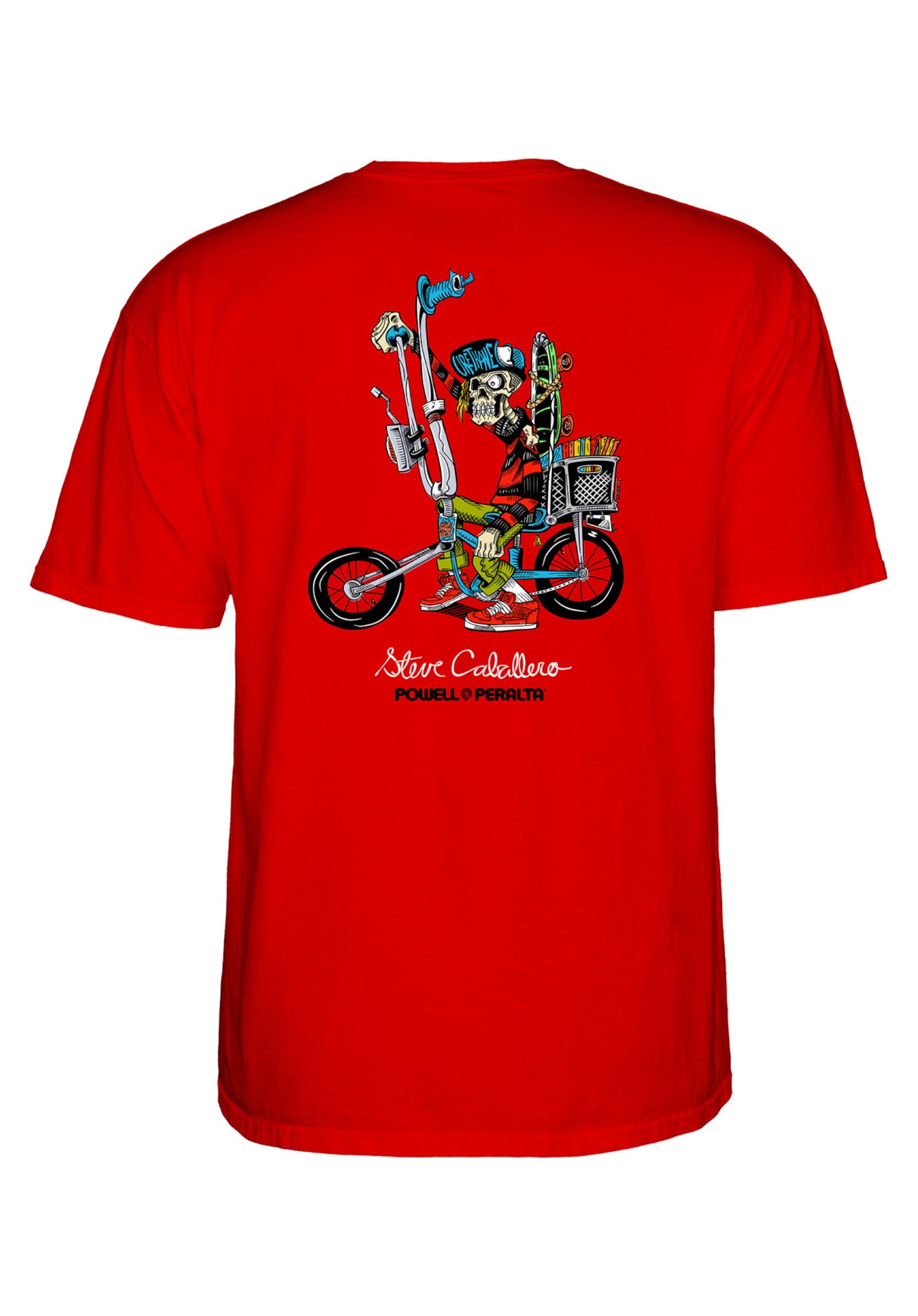 Steve Caballero Chopper Bike red Vorderansicht