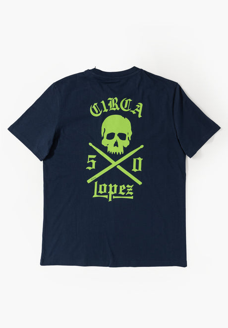 Lopez 50 navy-green Vorderansicht