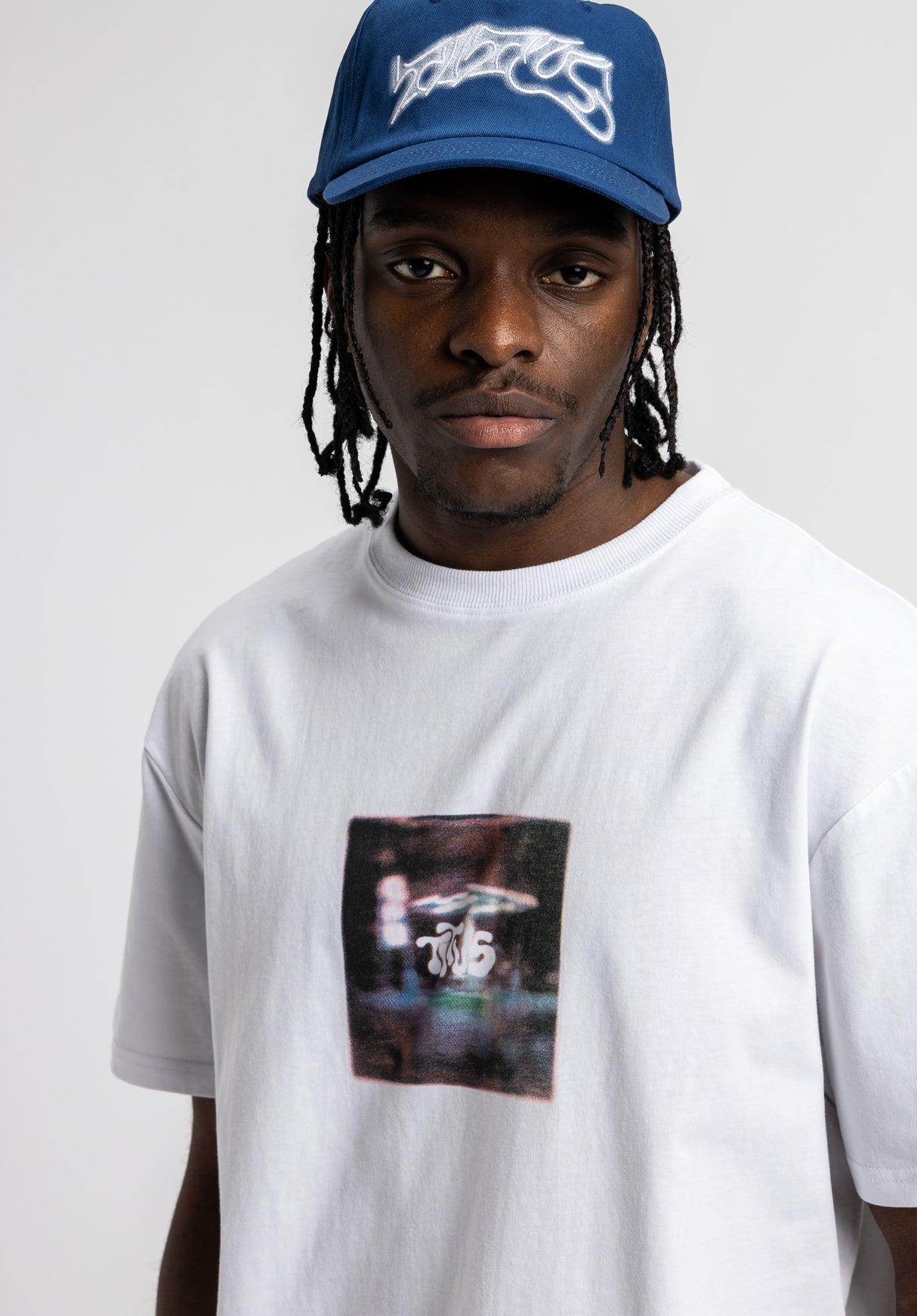 Night Life Petrol white Rueckenansicht