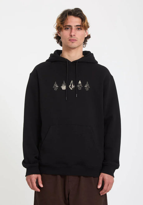 Volcom Watanite Hoodie black – Vorderansicht