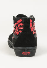 Sk8-Hi Kids logo-black-red Seitenansicht