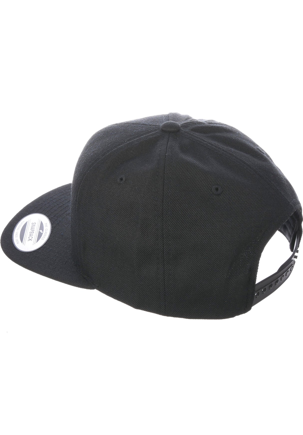 Quarter Twill black Rueckenansicht