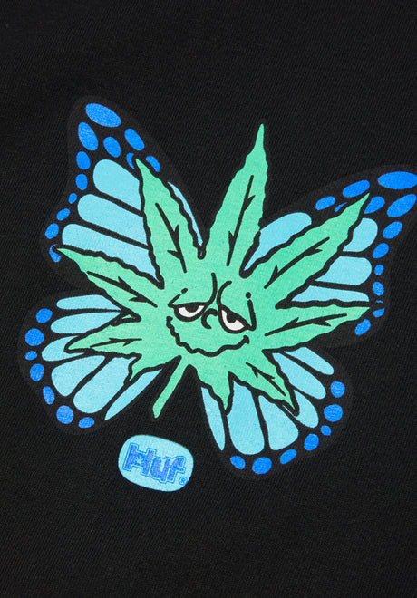 Green Budderfly black Rueckenansicht