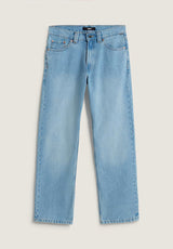 Check-5 Straight Denim lightstonewash Rueckenansicht