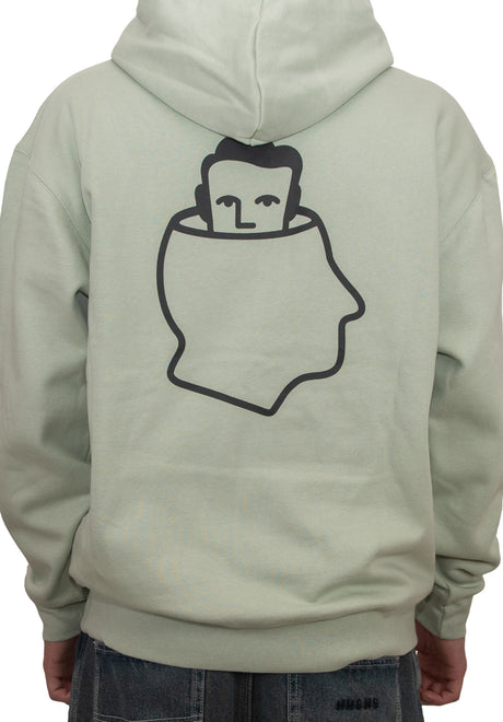 Head Logo mint Vorderansicht