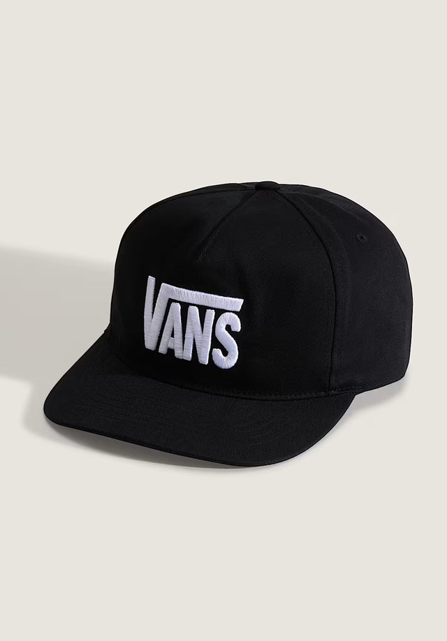 Stretch Logo Snapback black Vorderansicht