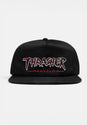 Slash Snapback black Vorderansicht