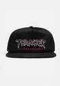 Slash Snapback black Vorderansicht