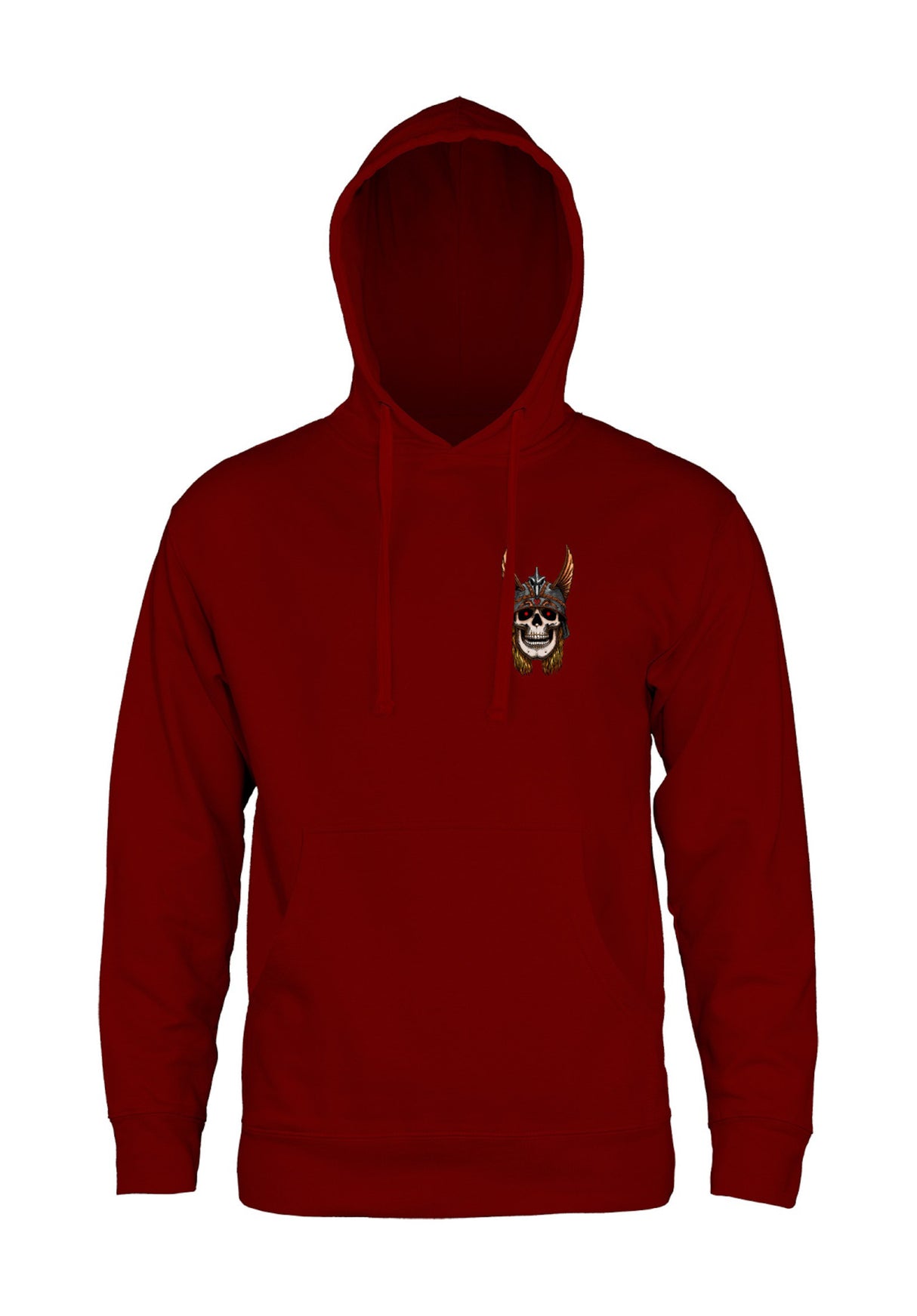 Andy Anderson Skull garnet Rueckenansicht