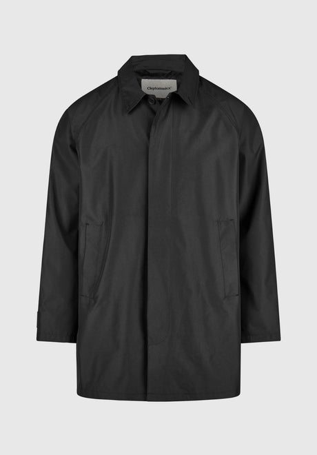 Port Coat black Vorderansicht