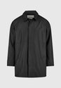 Port Coat black Vorderansicht