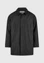Port Coat black Vorderansicht