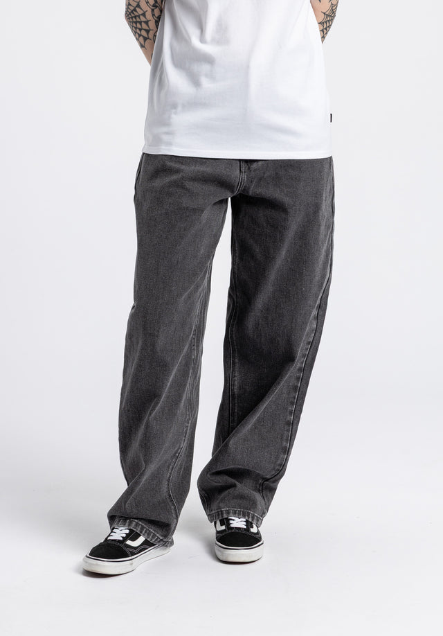 Alby-Baggy greydenim Vorderansicht