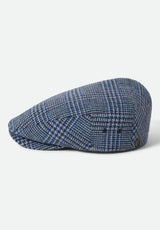 Hooligan LW celadongreen-royalplaid Rueckenansicht