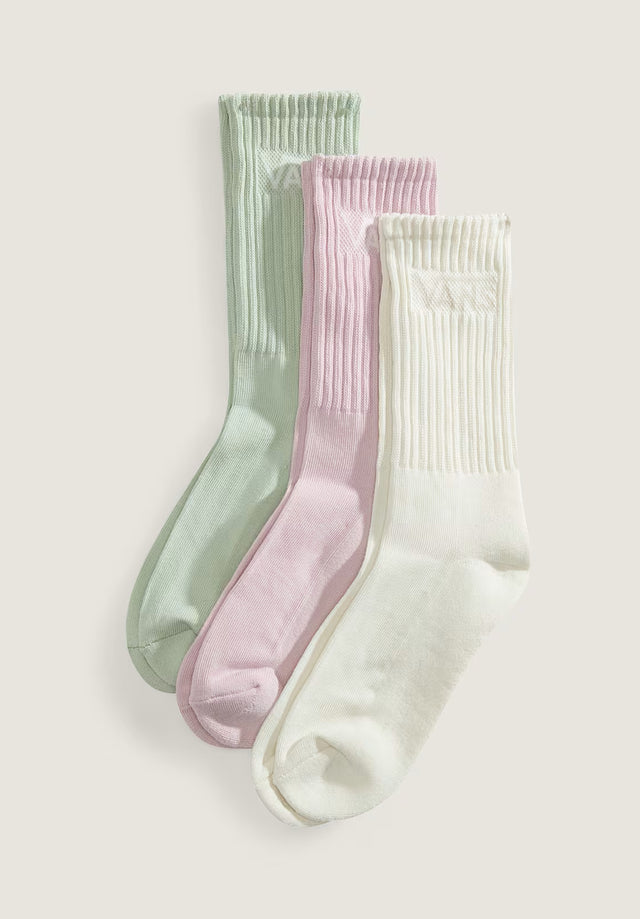 Classic Crew 3 Pack marshmallow Vorderansicht