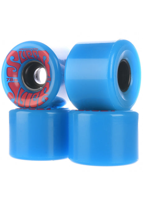 60mm Blues Super Juice 78a blue Oberansicht