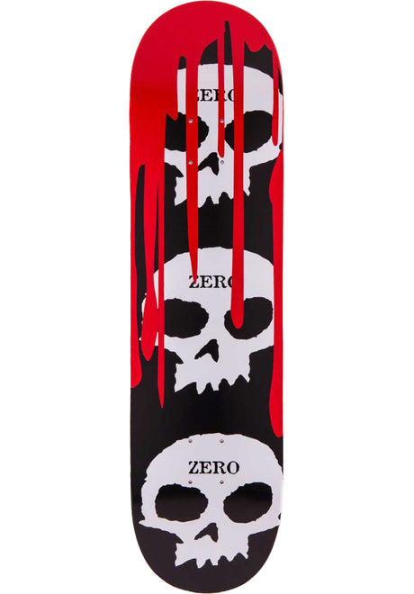 3 Skull Blood black-red Vorderansicht