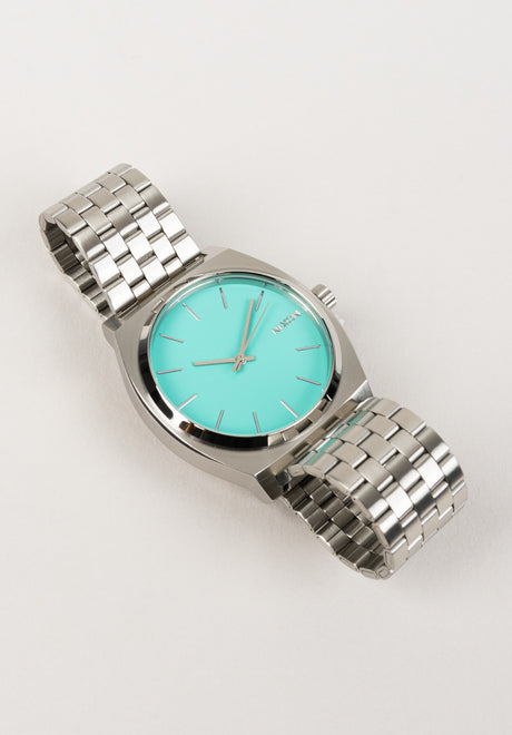 The Time Teller silver-turquoise Closeup1