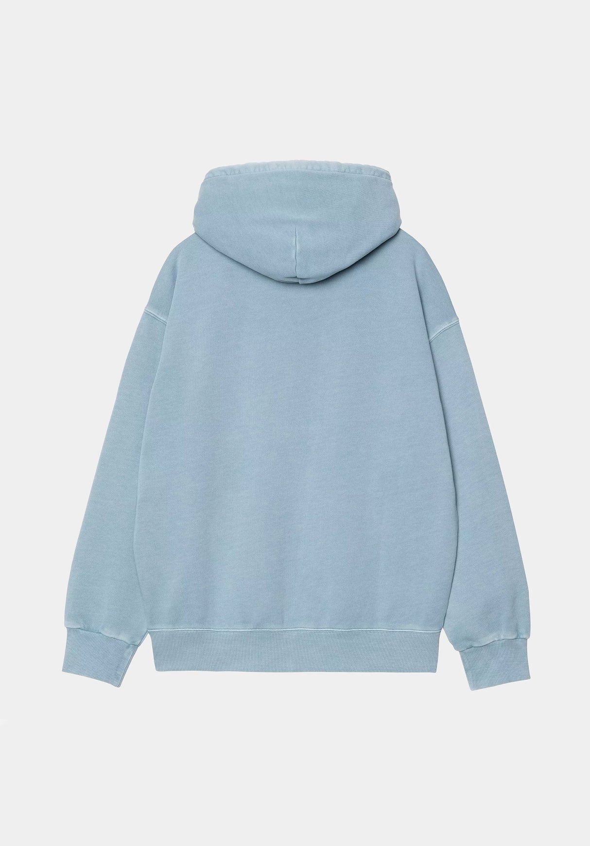 Hooded Nelson claybluegarmentdyed Rueckenansicht